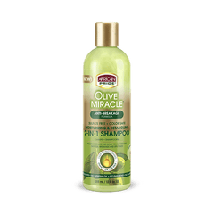 African Pride Olive Miracle 2 in 1 Shampoo & Conditioner