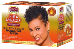 African Pride Shea Miracle Texturizing Softening Kit