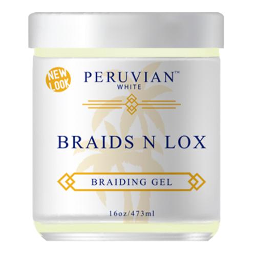 Peruvian White Braids N Lox Braiding Gel 16oz/ 473ml