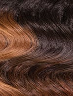 Human Hair Blend Lace Front Wig DEEP TWIST 26