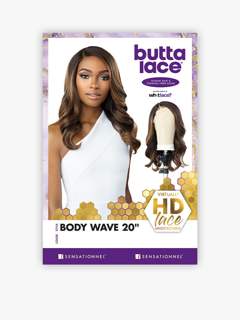 BUTTA LACE HUMAN HAIR BLEND BODY WAVE 20"