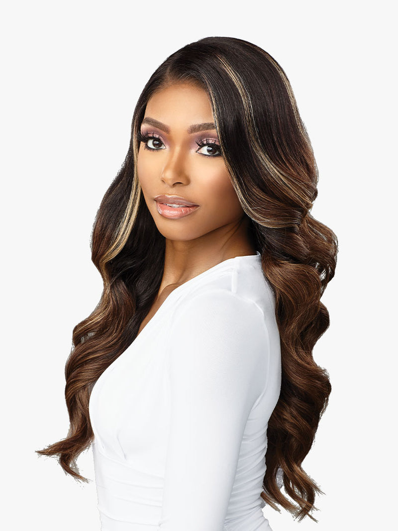 BUTTA LACE HUMAN HAIR BLEND GLAM WAVE 24"