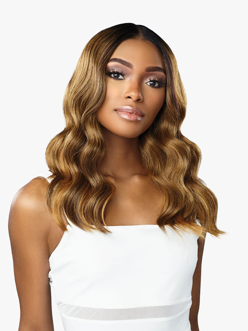 BUTTA LACE HUMAN HAIR BLEND BEACH WAVE 20"