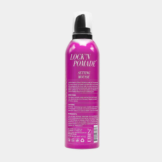 SETTING MOUSSE STRENGTHENING & SHINE - SWEET ALMOND OIL