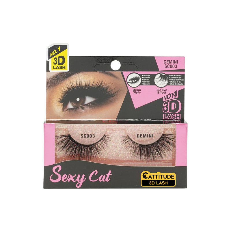 Gemini-Sexy Cat 3D Lashes