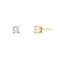 DIVA 14KT GF CZ Earrings