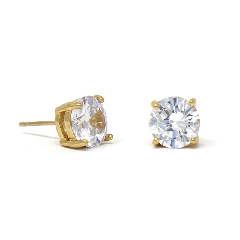 DIVA 14KT GF CZ Earrings