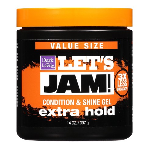 ‎ Let's Jam! Conditioning & Shine Extra Hold Styling Hair Gel - 14oz