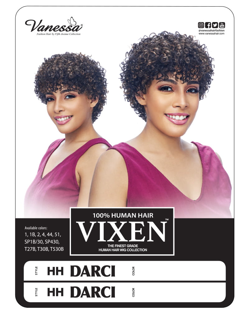 HH DARCI 100% human hair by VANESSA