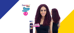 FreeTress Crochet Hair Synthetic Deep Twist