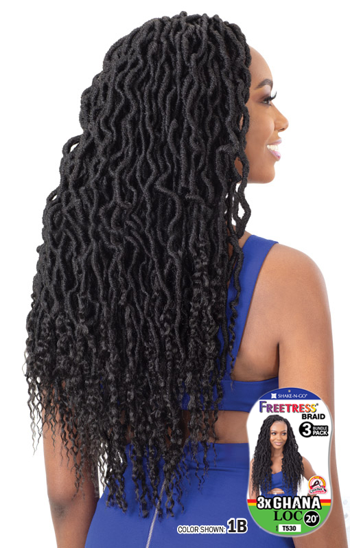 Freetress 3x Ghana Loc" Crochet Braid