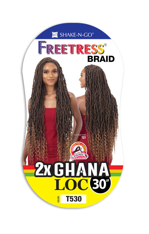 Freetress 2X GHANA LOC 30" Crochet Braid