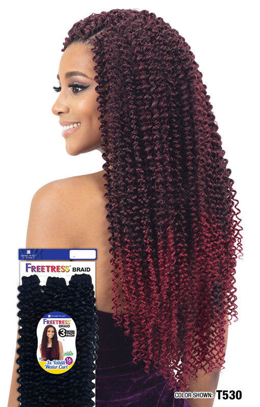 3X TAHITI WATER CURL 16" by FREETRESS