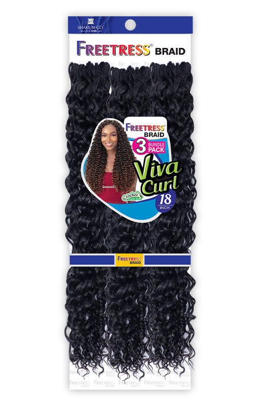 3X VIVA CURL 18" Crochet braid