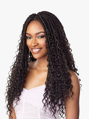 LuluTress Crochet Hair - 3x BOHEMIAN LOCS 20