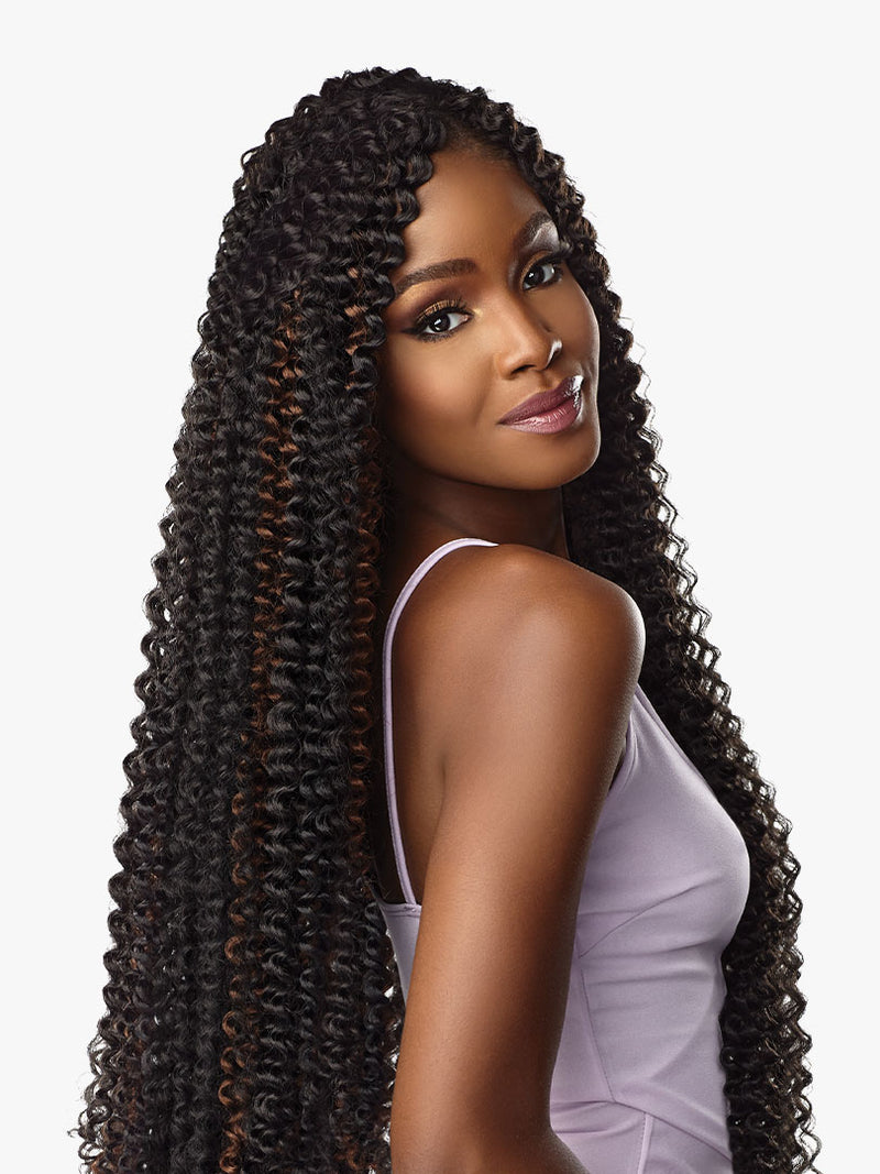 LuluTress Crochet Hair - WATER WAVE 24"