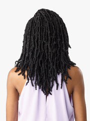 LuluTress Crochet Hair - 3X AFRO TWIST 16″