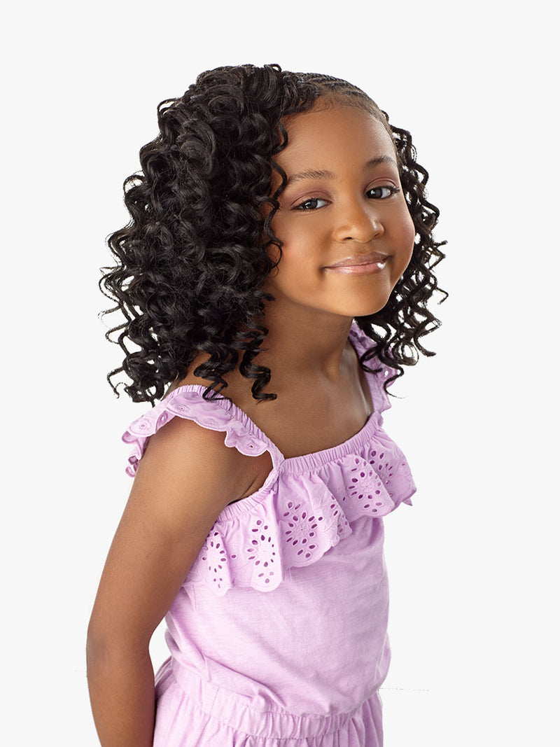 LuluTress Crochet Hair - LULU MINI 2X DEEP WAVE 10″