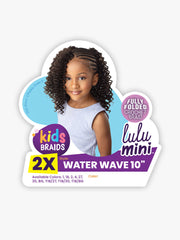 LuluTress Crochet Hair - LULU MINI 2X WATER WAVE 10″