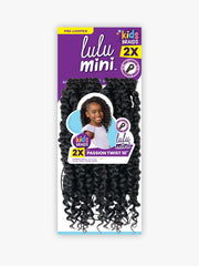 LuluTress Crochet Hair - LULU MINI 2X PASSION TWIST 10″