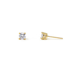 DIVA CZ Earrings GOLD NSG