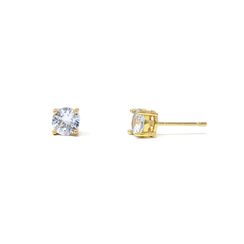 DIVA CZ Earrings GOLD NSG