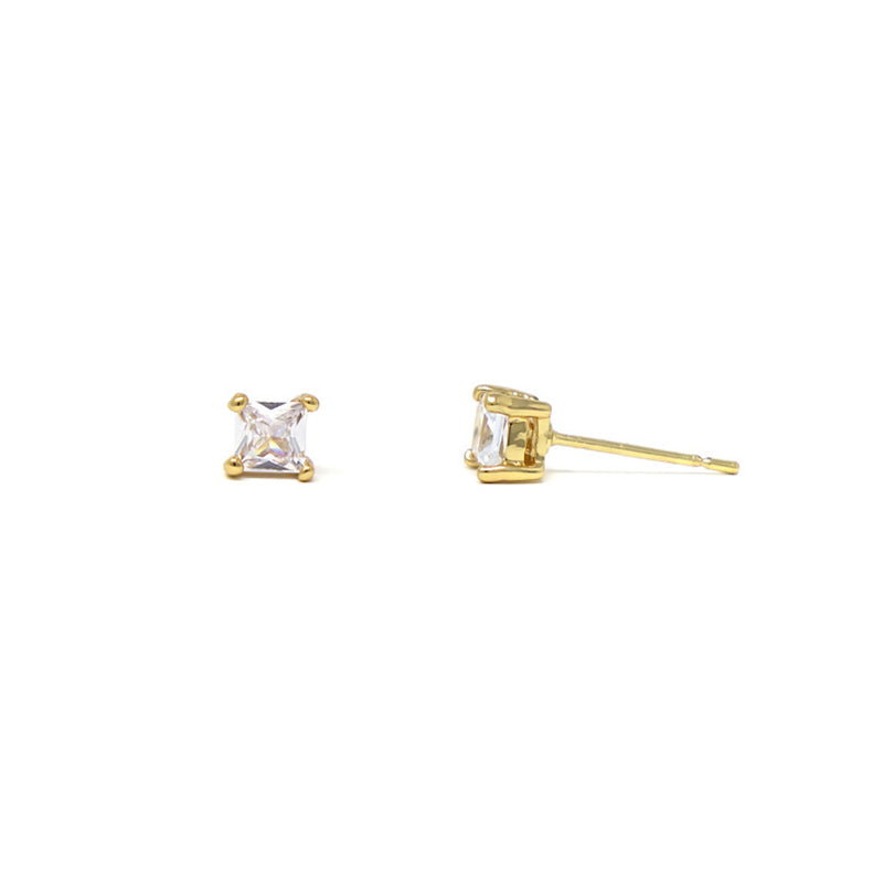 DIVA CZ Earrings GOLD NSG