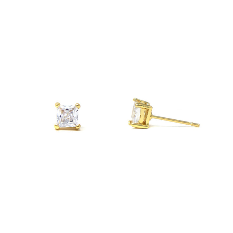 DIVA CZ Earrings GOLD NSG