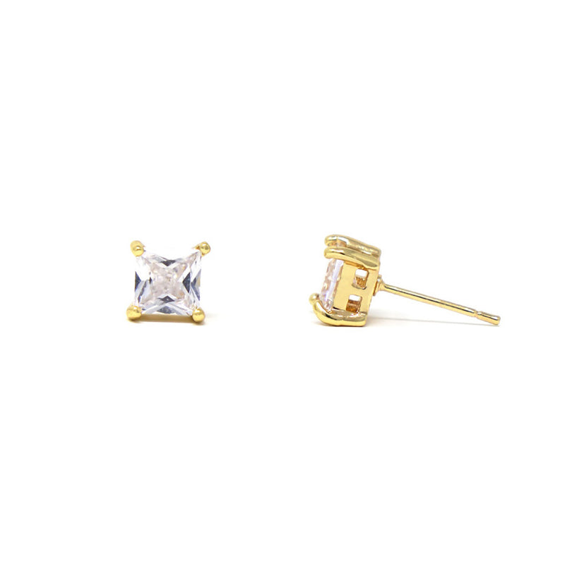 DIVA CZ Earrings GOLD NSG