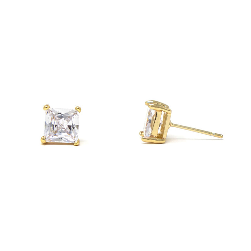 DIVA CZ Earrings GOLD NSG