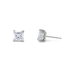 DIVA CZ Earrings SILVER NSS