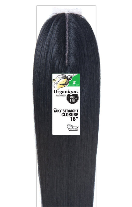 ORGANIQUE Yaky Straight HD Lace Closure