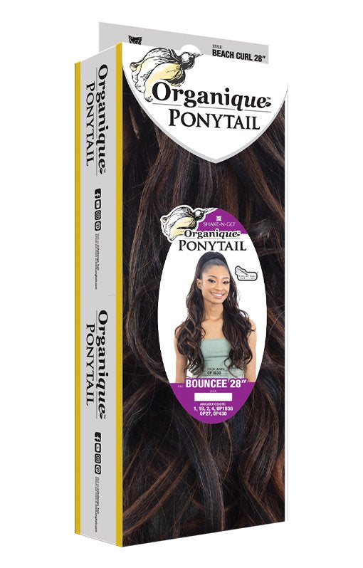 BOUNCEE 28" ORGANIQUE PONYTAIL long lasting texture