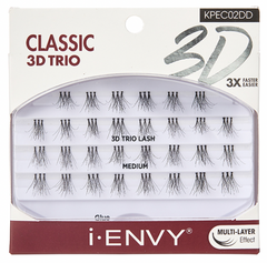 Classic 3D Trio Lash KPEC02DD – Medium Individual Eyelashes