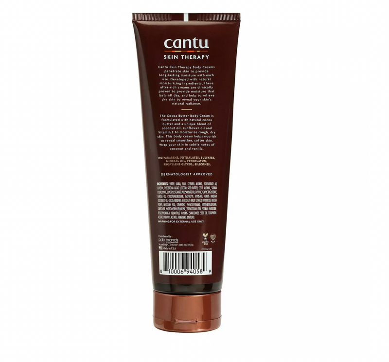 Cantu Skin Therapy - Cocoa Butter Hydrating Body Cream for Dry Skin, 8.5 oz.