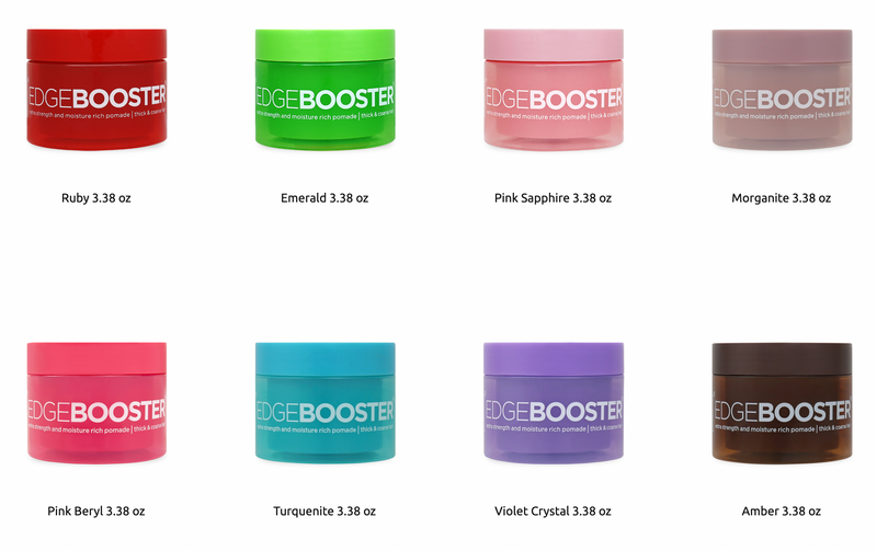 Edge Booster Extra Strength and Moisture Rich Pomade 3.38 oz- pink