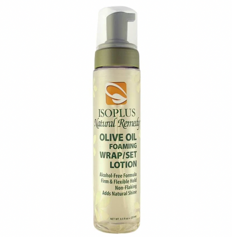 Isoplus Olive Oil Foaming Wrap Set Lotion 8.5 oz