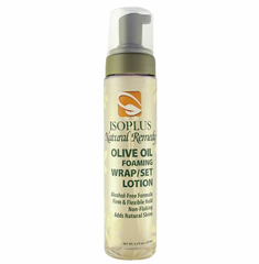 Isoplus Olive Oil Foaming Wrap Set Lotion 8.5 oz