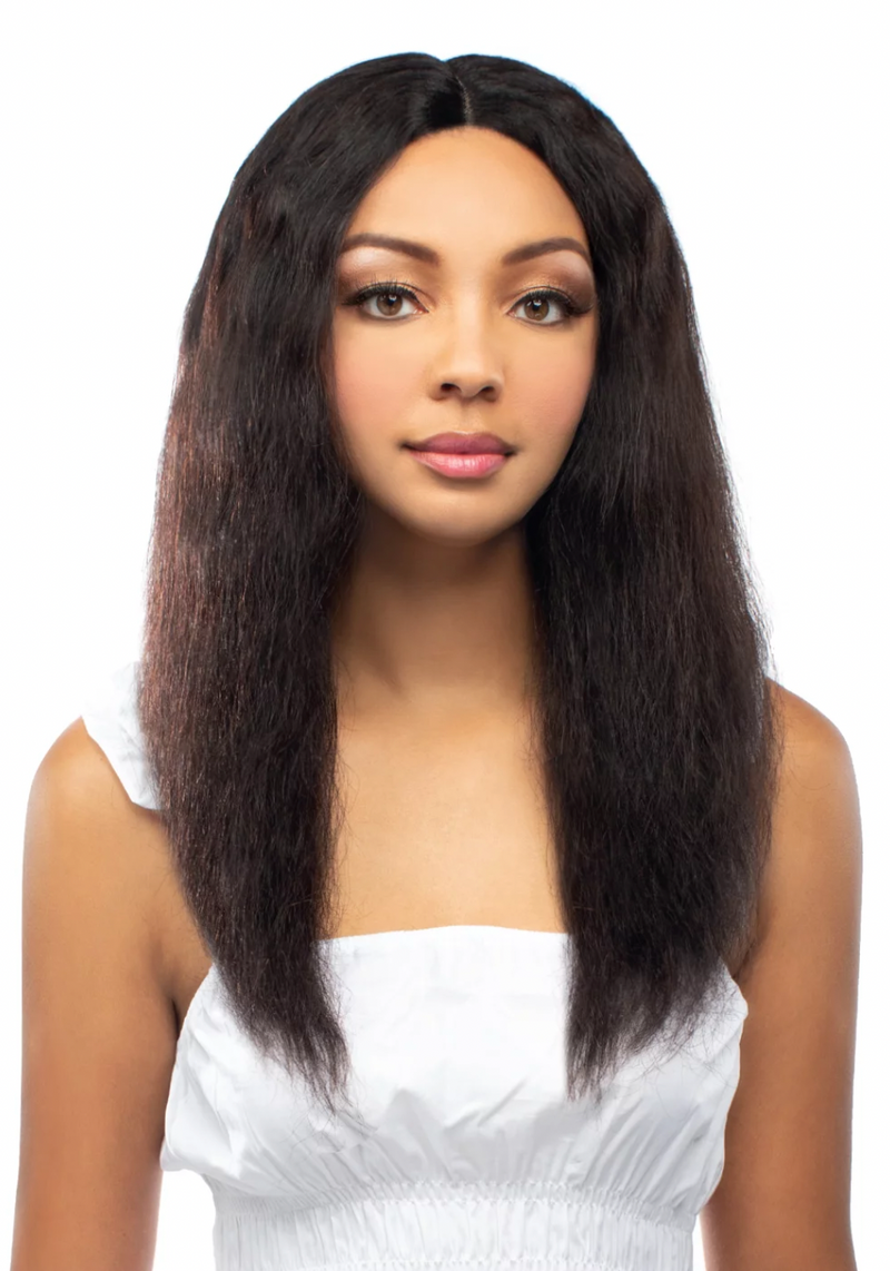 WET & WAVY NATURAL LACE FRONT WIG - BRAZILIAN (100% Human Hair)