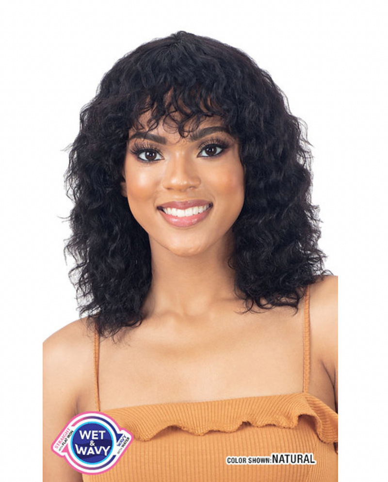 MAYDE - 100% Human Hair BELLS WAVE WET & WAVY WIG