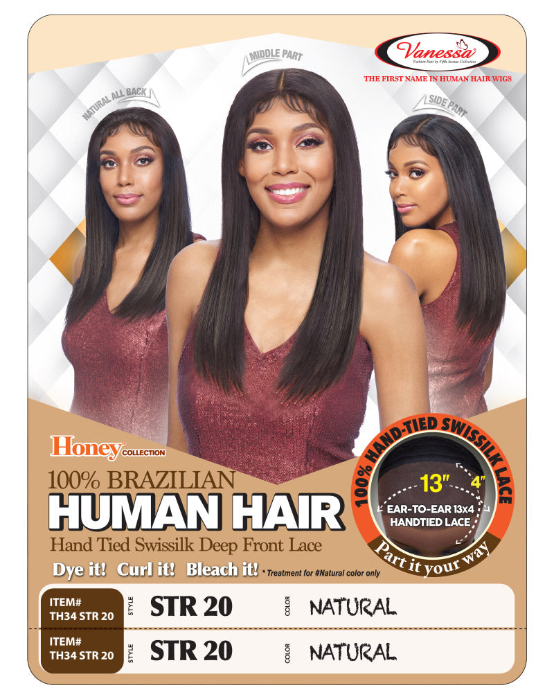 100% Human Hair TH34 STR 20 by VANESSA