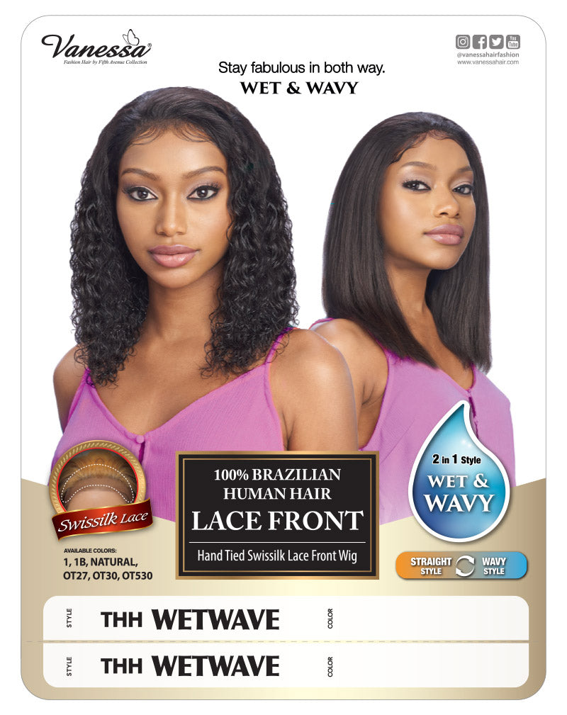 100% Human Hair THH WETWAVE by VANESSA