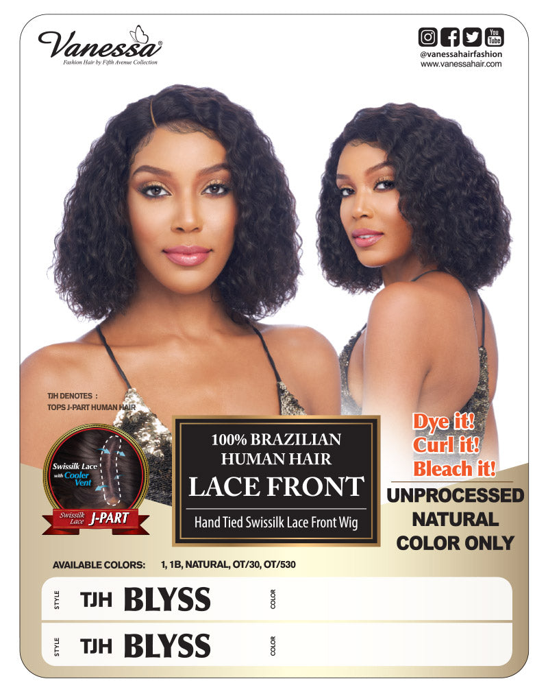 VANESSA TJH BLYSS 100% human hair