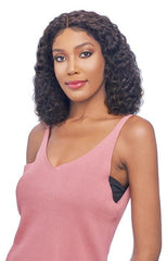 100% Human Hair TMH GINI WET & WAVY WIG by VANESSA