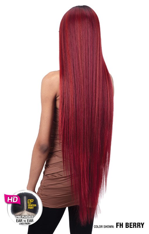 Light yaky straight 40" Organique HD Lace wig