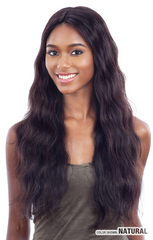 NATURAL 702 100% HUMAN HAIR LACE FRONT WIG BY SHAKE-N-GO