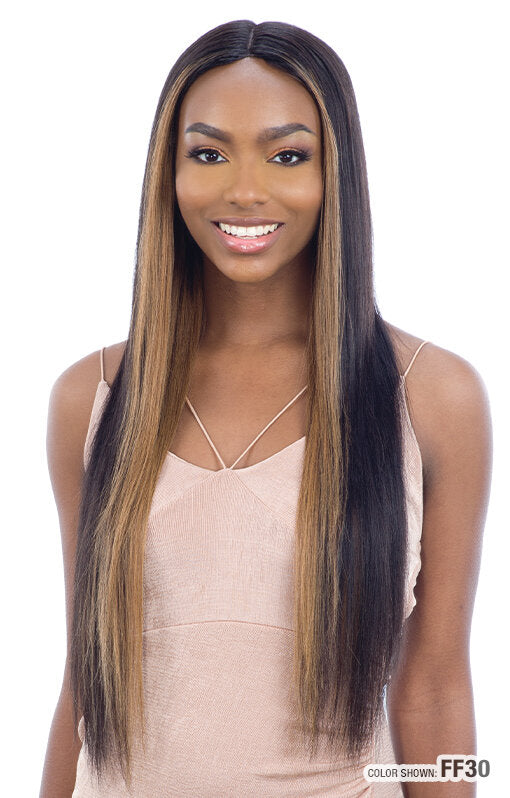 NATURAL 703 100% HUMAN HAIR LACE FRONT WIG BY SHAKE-N-GO