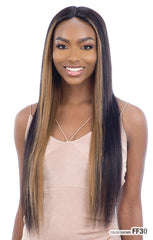 NATURAL 703 100% HUMAN HAIR LACE FRONT WIG BY SHAKE-N-GO