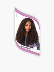 LuluTress Crochet Hair - WET CURLY 18