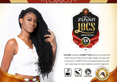 Laflare - 3X Zuvan Crochet Faux Locs 36